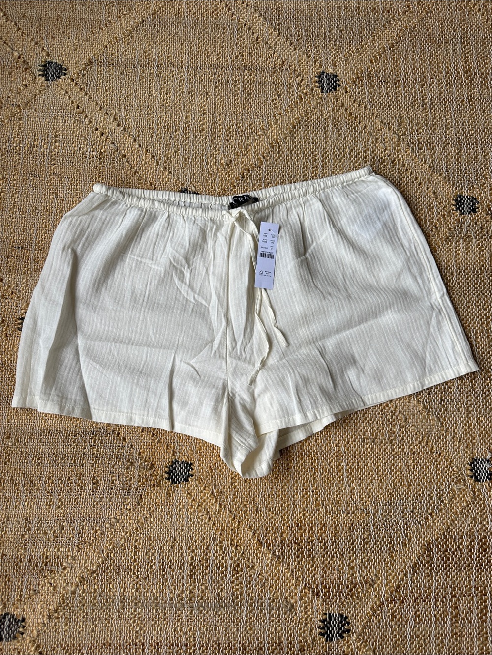 J. Crew Cream Women's Swim Coverup Shorts